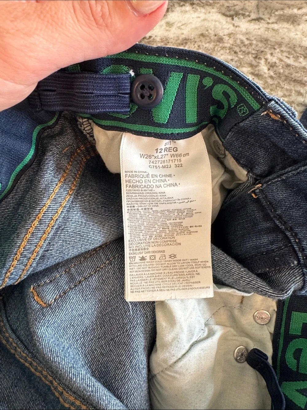 Lot of Youth Levi Jeans